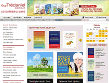 Tablet Screenshot of editions-tredaniel.com